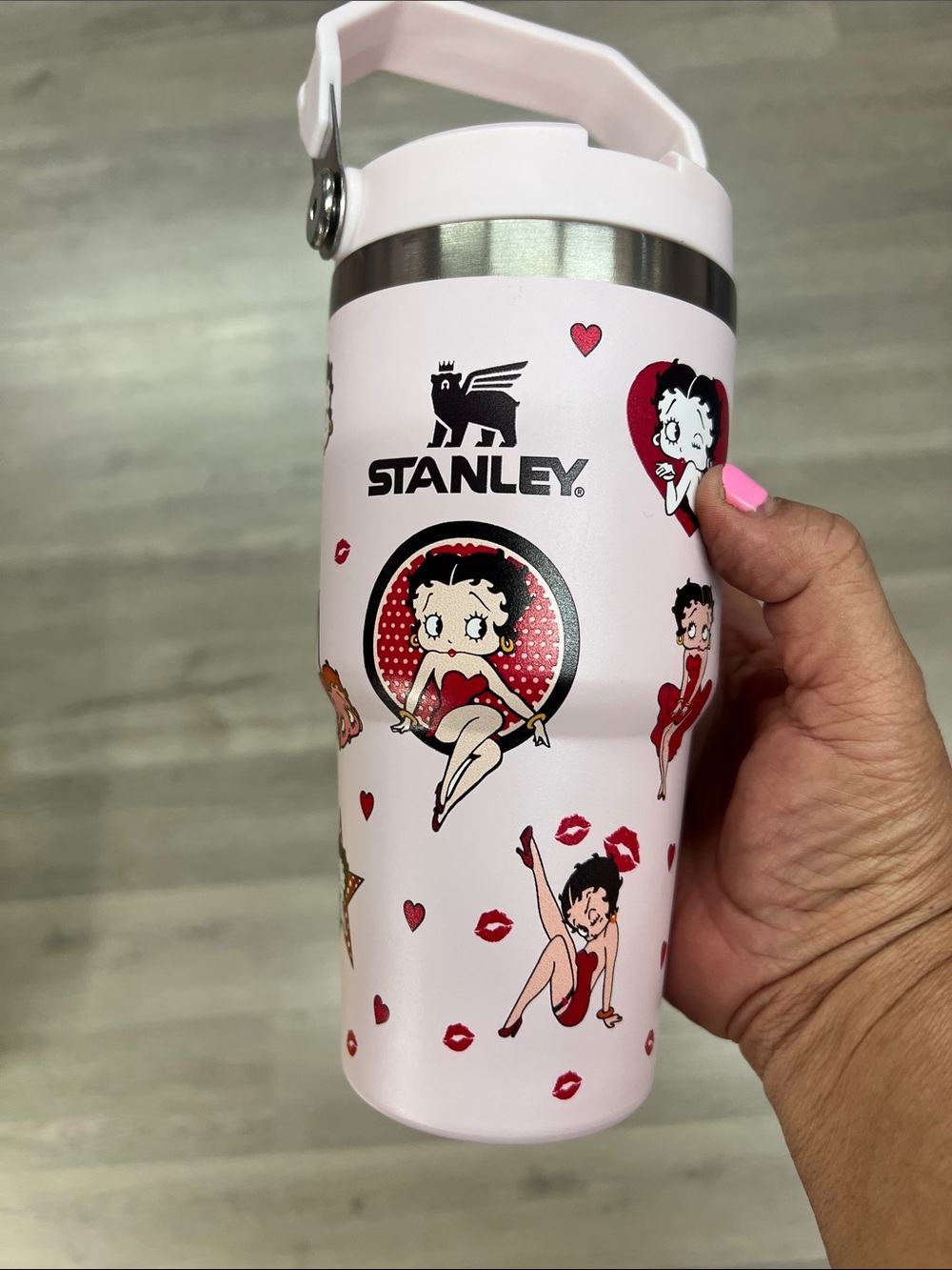 Stanley Kids Pink Betty Boop Insulated Tumbler